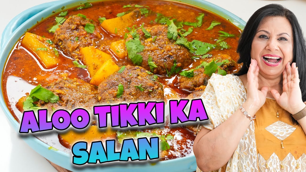 Gosht Nahi Yakeen Nahi Ayega! Tikki aur Aloo ka Salan Recipe in Urdu Hindi - RKK