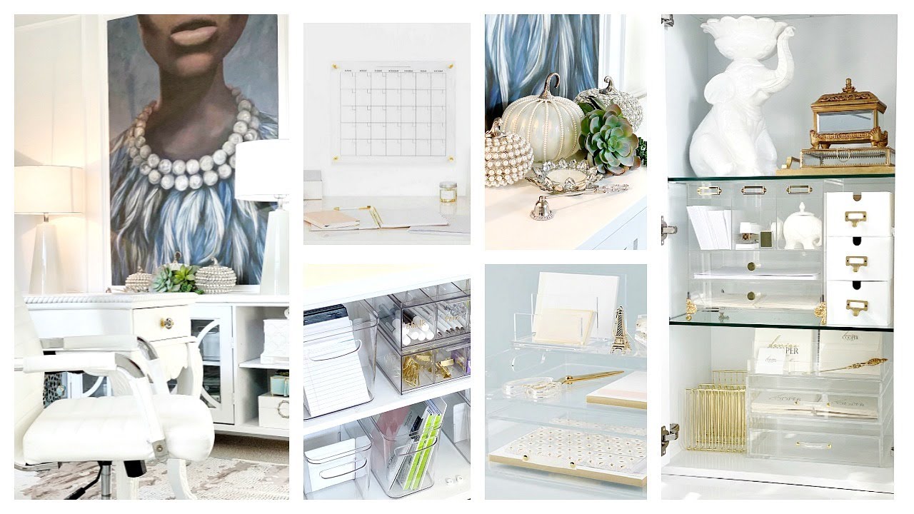 NEW! Home Office Organization Tour w/Touches Of Fall