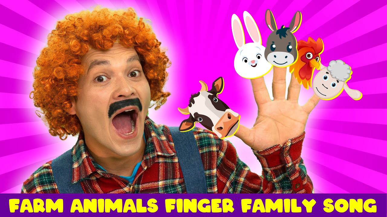 Farm Animals Finger Family | Nursery Rhymes | Farm Animal Songs | BalaLand