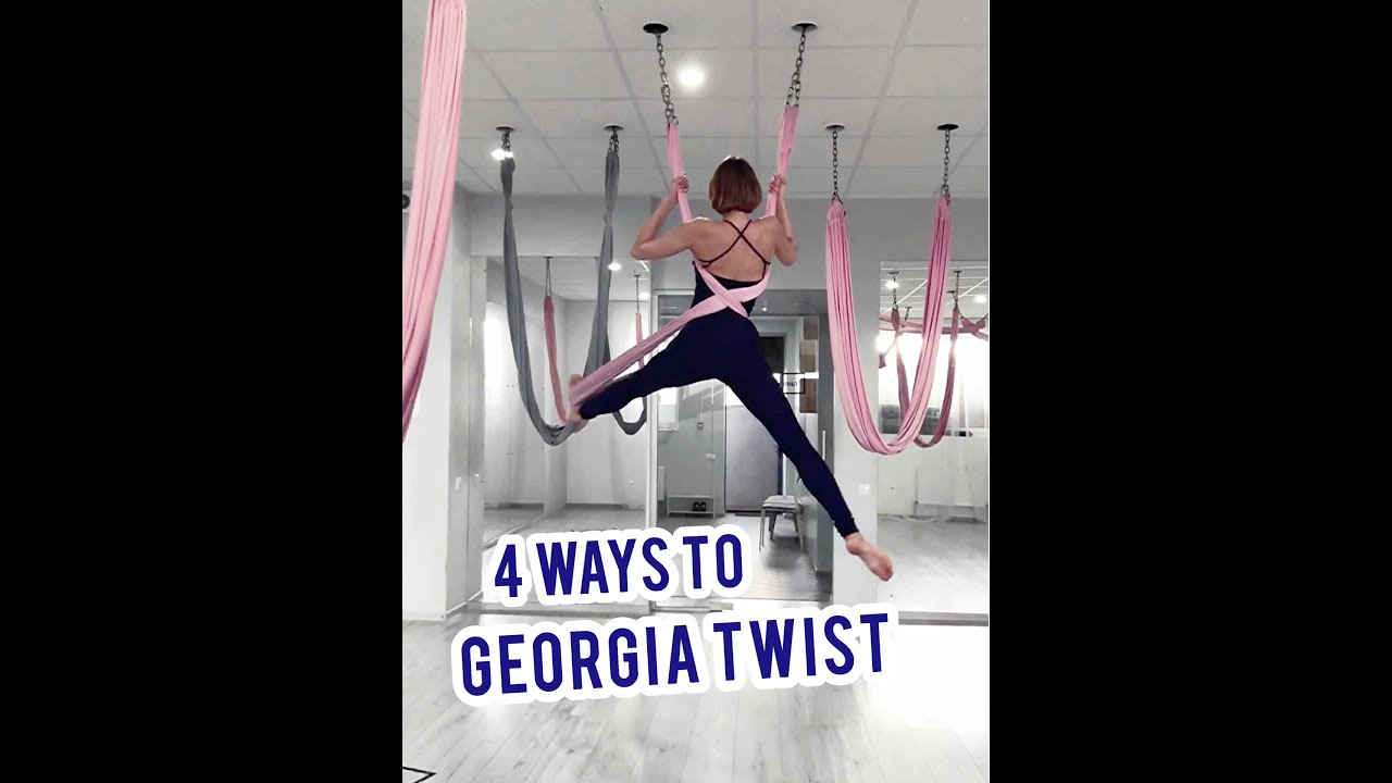 Four ways to Georgia twist (cross back straddle)
