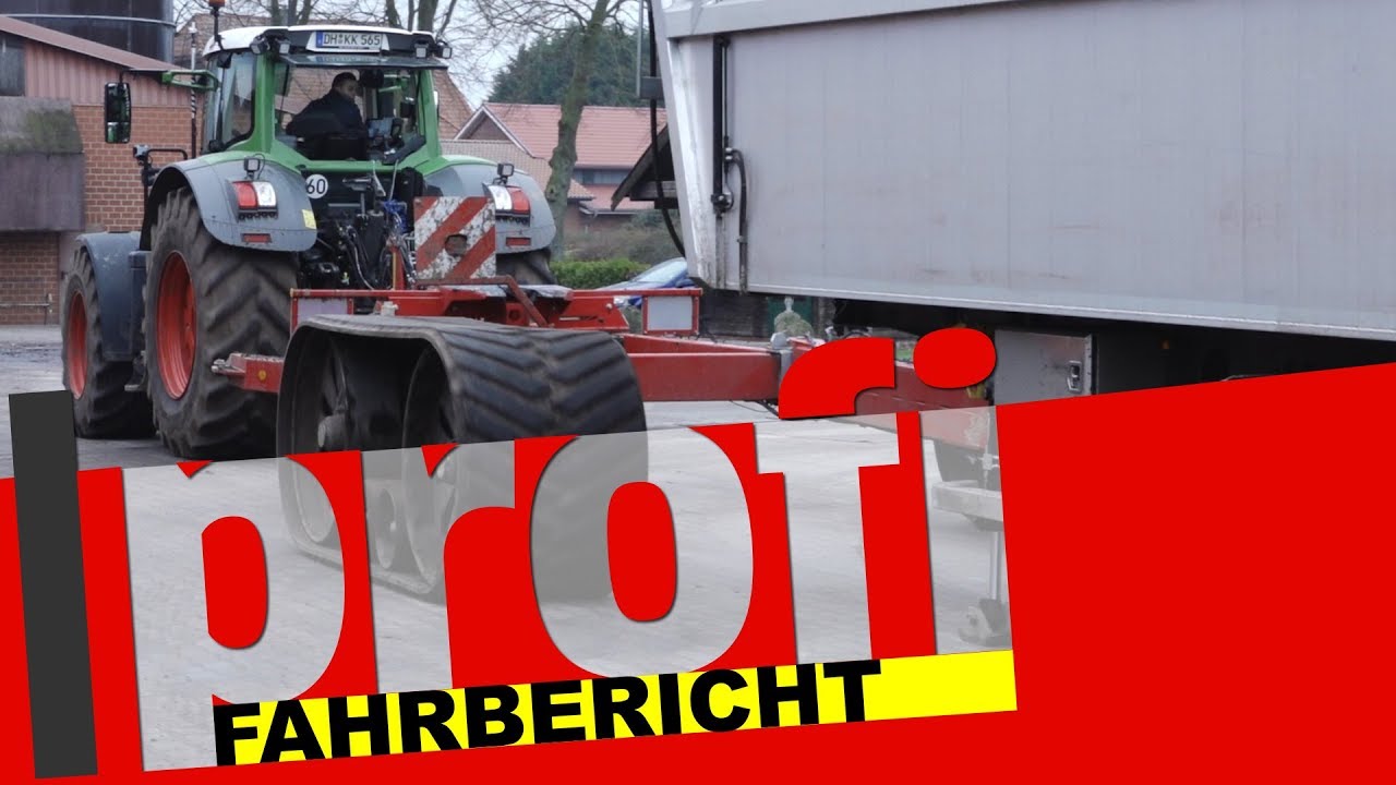 Sicher auf 'Kette': Fliegl TransFarmer + Horsch TrailerLift | profi #Fahrbericht