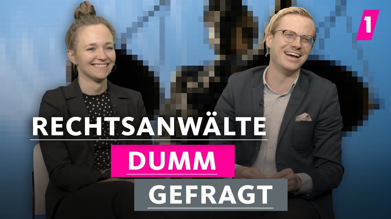 Rechtsanw&auml;lte tragen alle Segelschuhe! | 1LIVE Dumm Gefragt