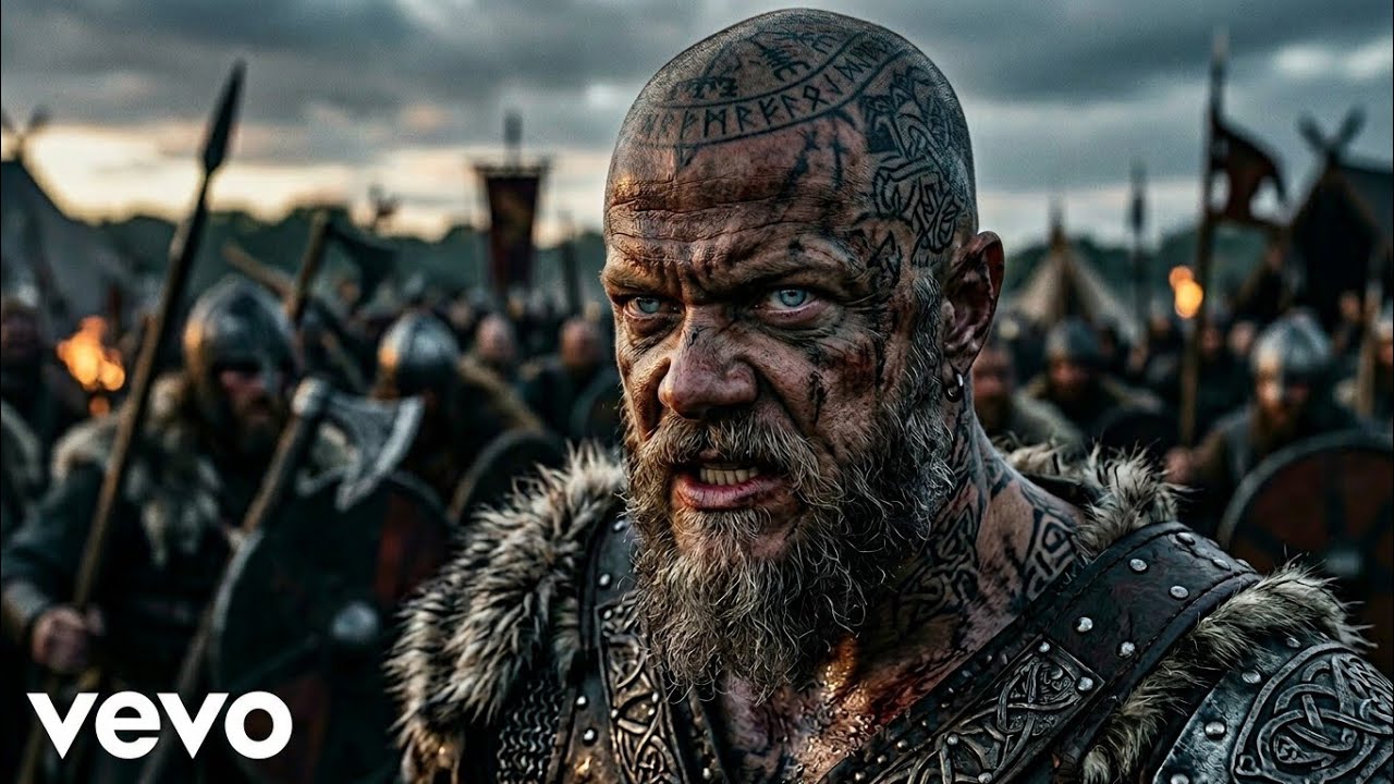 Imagine Dragons - KING RAGNAR (Original Lyric  Video) 