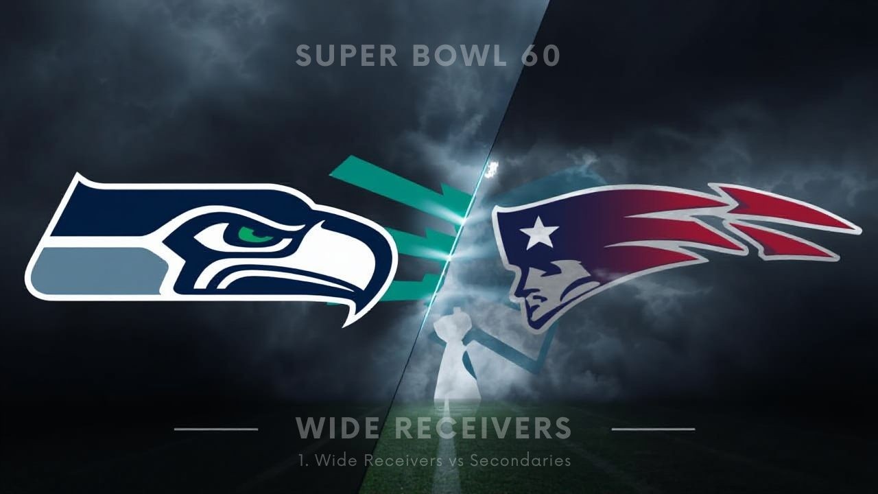 Super Bowl 60 Preview: Seahawks WRs vs Patriots Secondary Analysis & Best Prop Bets! #NFL
