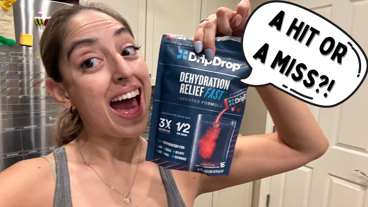 DripDrop Hydration - Variety Pack - Electrolyte Drink Mix Single Serve Hydration Review Packets