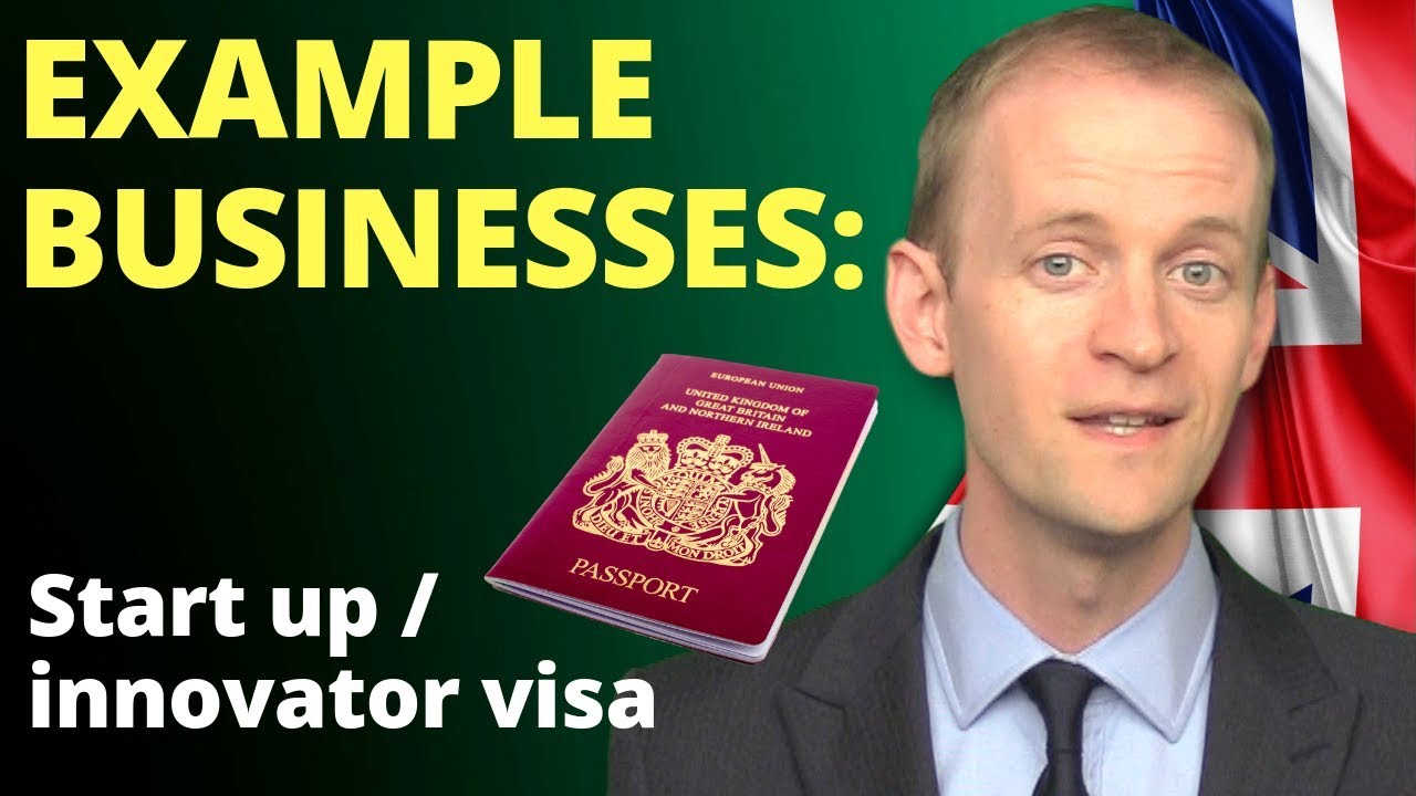 Innovator / start-up visas: EXAMPLE BUSINESSES 🇬🇧 ✅️