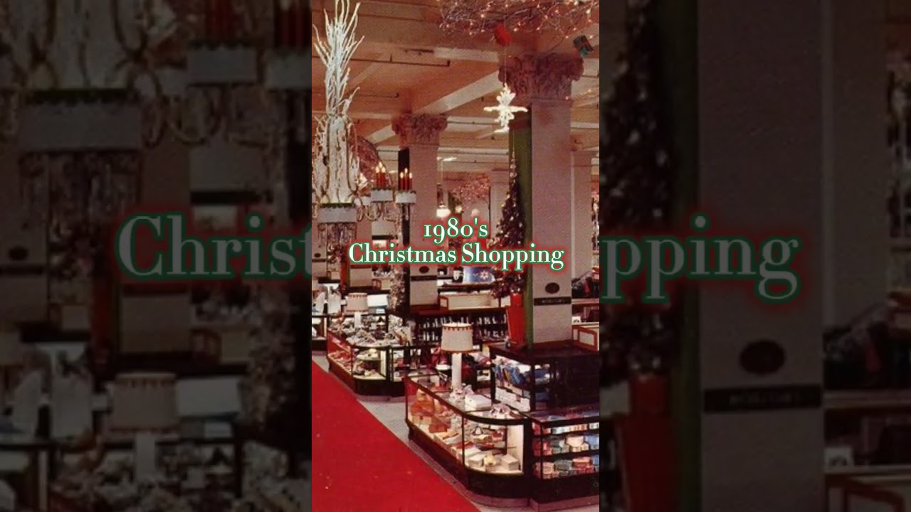 1980's Christmas Shopping 🎄🛍 #1980s #80s #80smusic #mall #christmas #80snostalgia