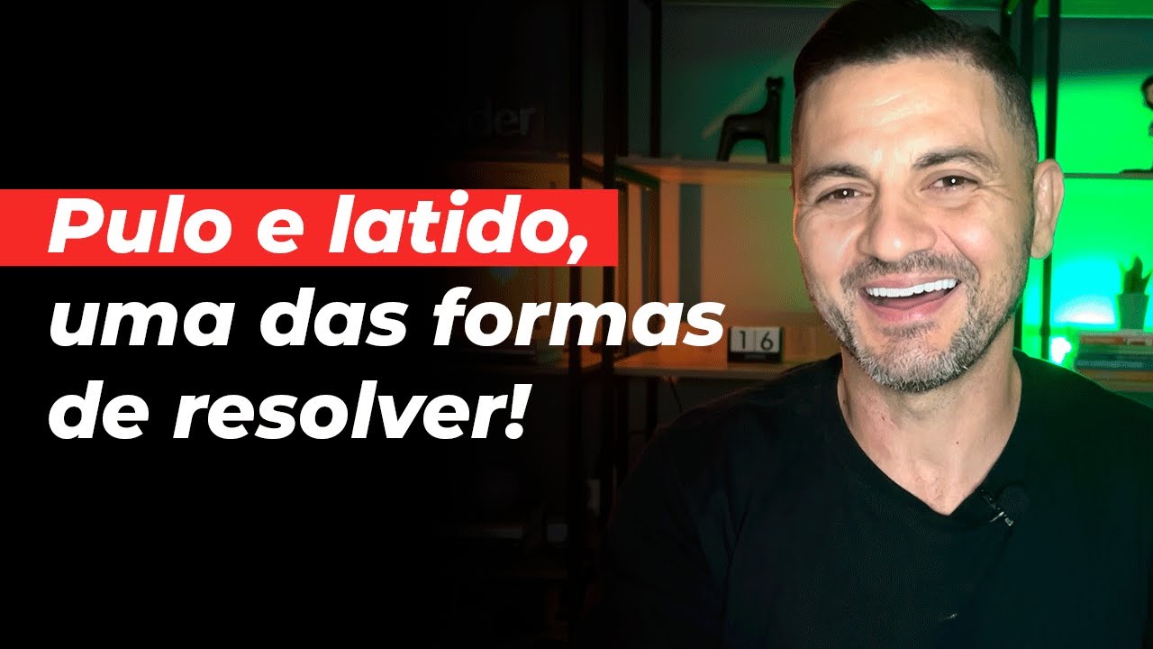 PULO e LATIDO de Border Collie, uma das melhores formas de resolver