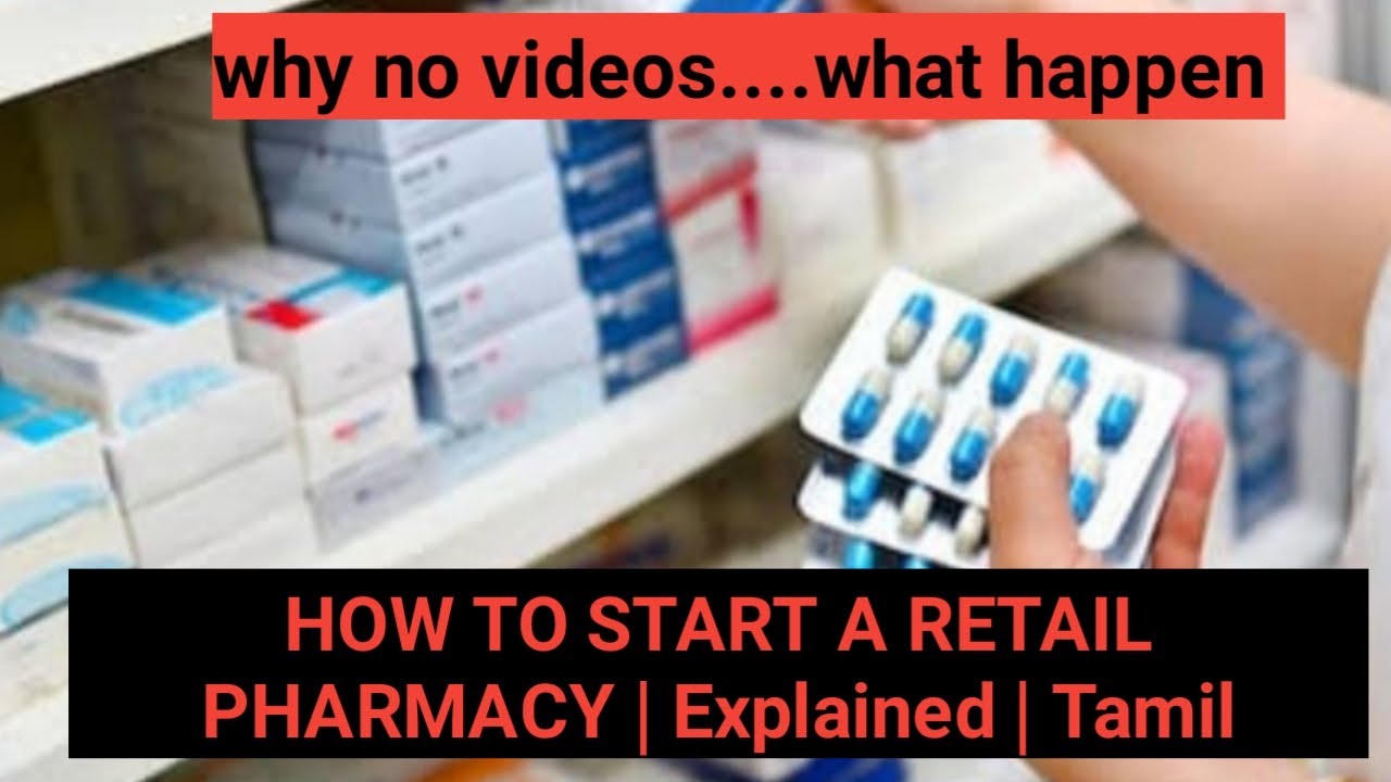 How to start a retail pharmacy | Explained |Tamil | SathishRathnam