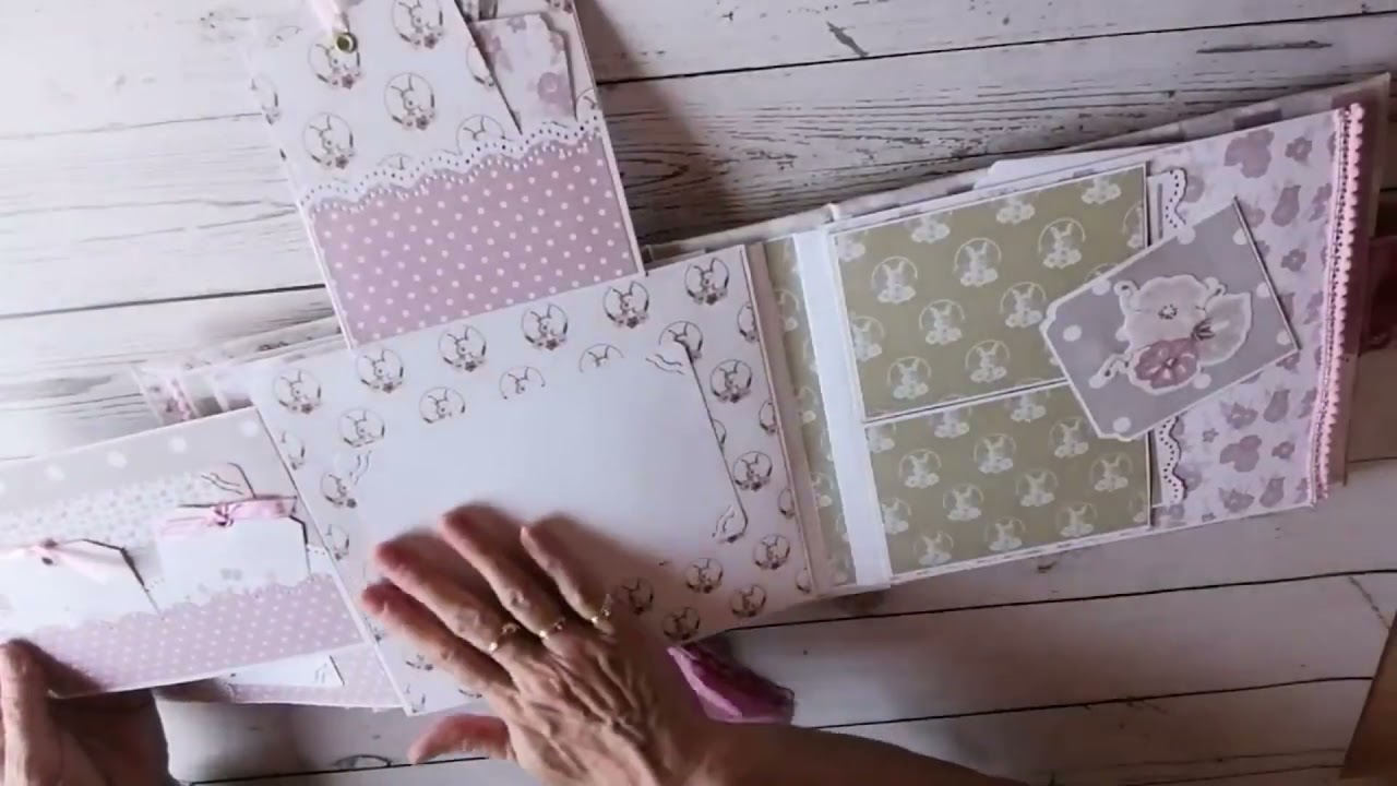 17. ALBUM DE  FOTOS PARA CLARA con la colección Elena de @Nuria Scrap and tips.