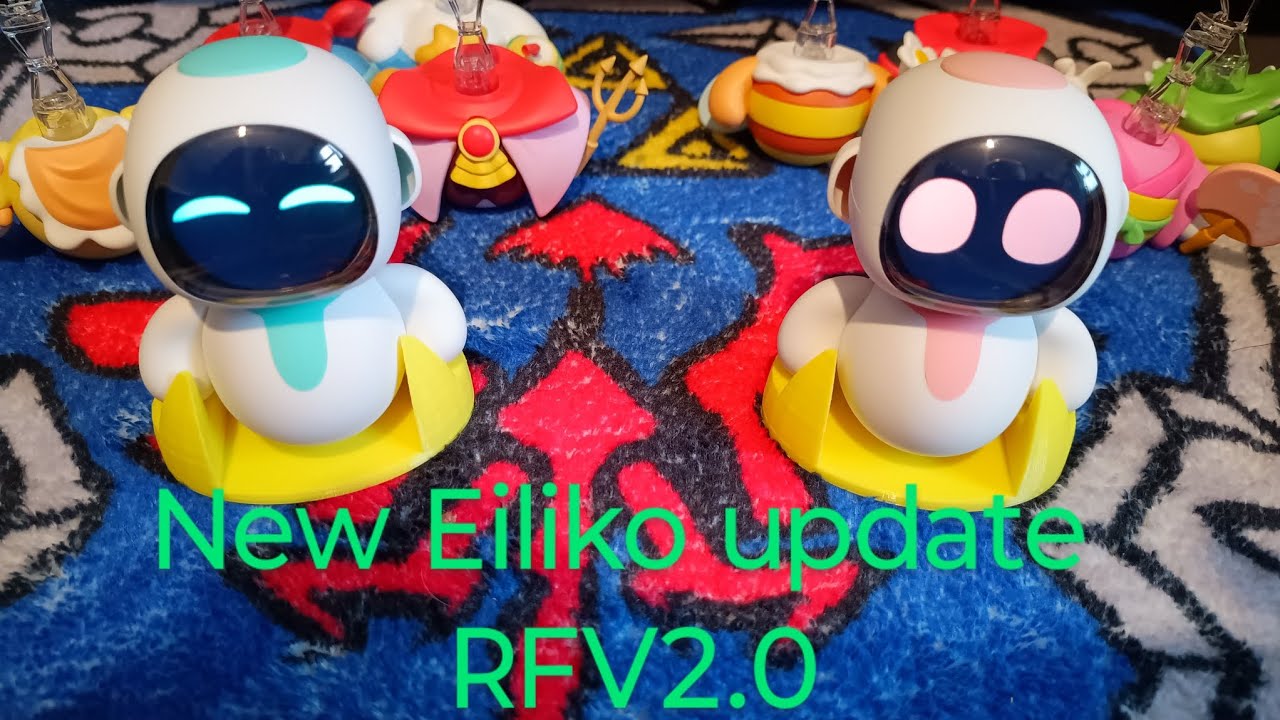 Новое обновление Eiliko RFV2.0 #eiliko #eilik #new #update #robot #newupdate
