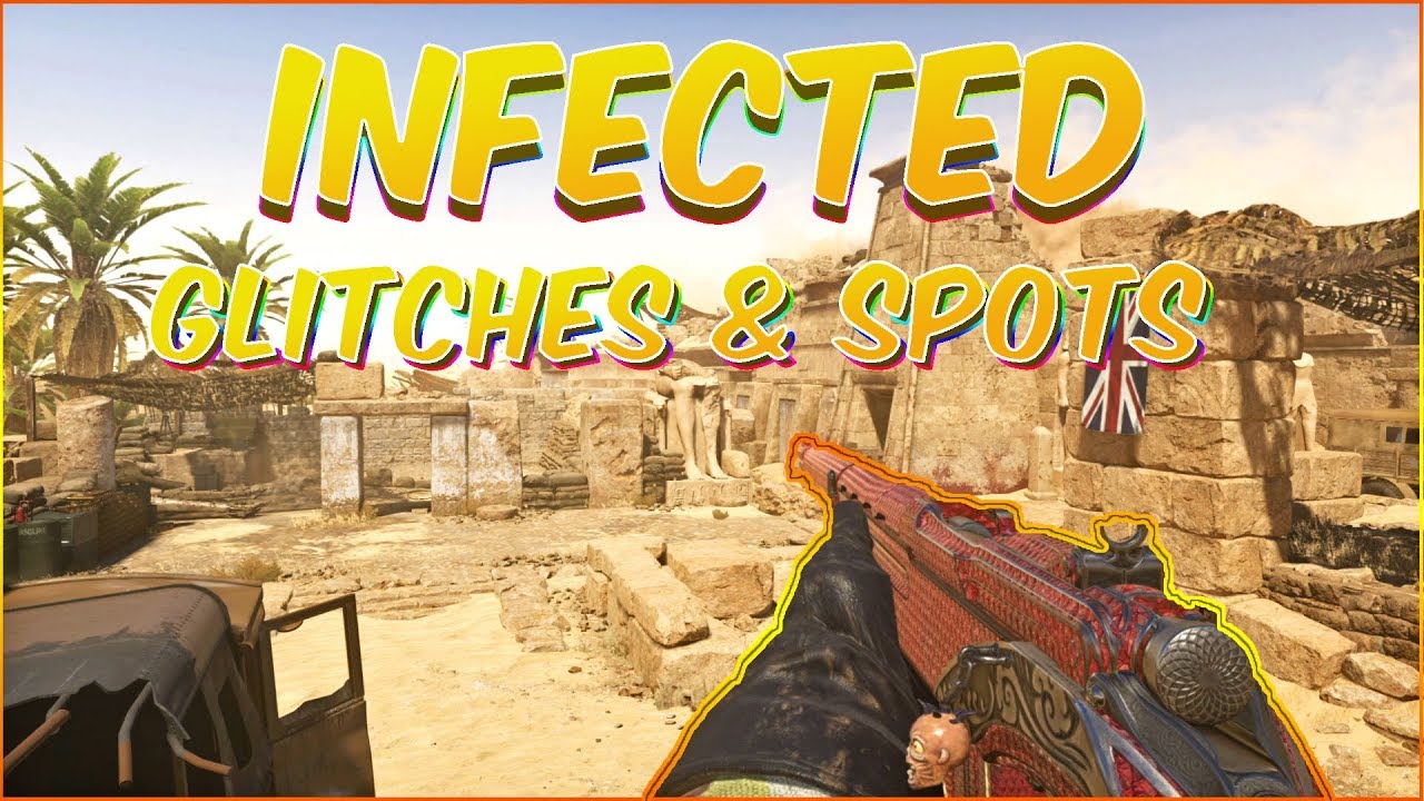 World War 2: All The Best Working Infected Glitches & Hiding Spots 2018