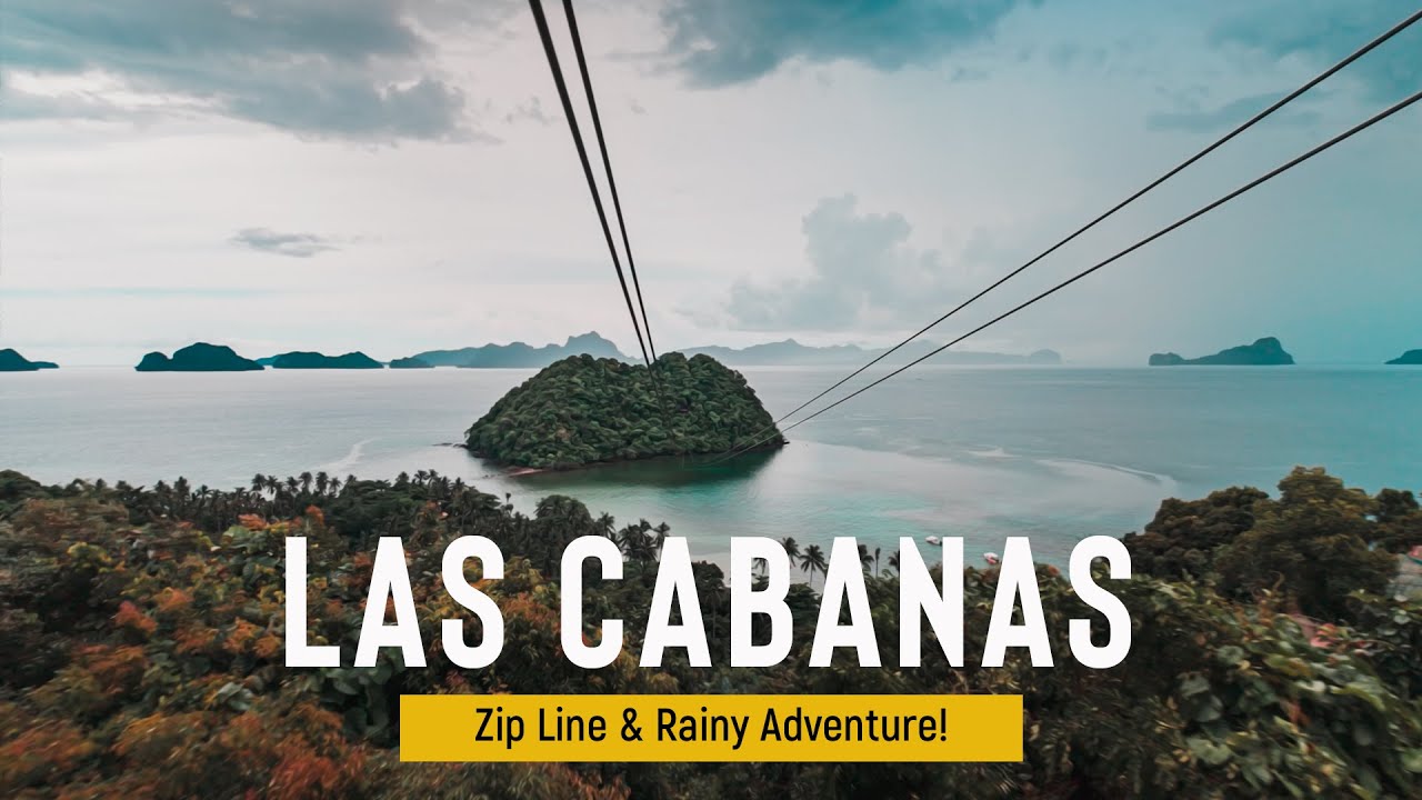 🇵🇭 Epic two-way zipline ride over the Las Caba&ntilde;as | Walk Tour | Palawan Series | Ep 04