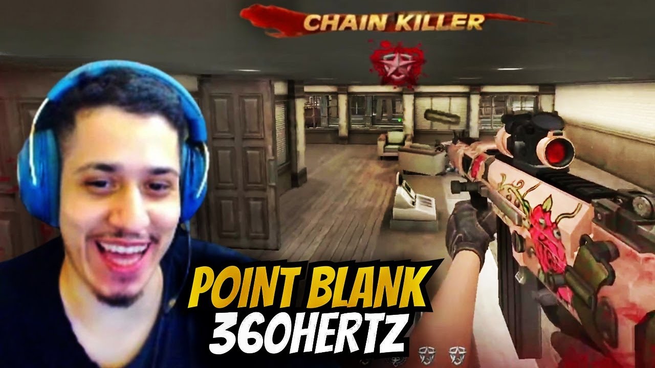 JOGUEI POINT BLANK EM UM MONITOR DE 360 HERTZ!