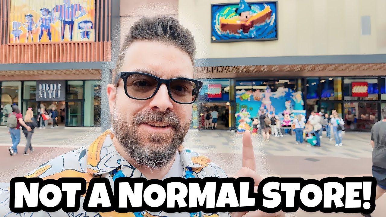 This LEGO Store Is Like No Other! (Disneyland Paris Tour)