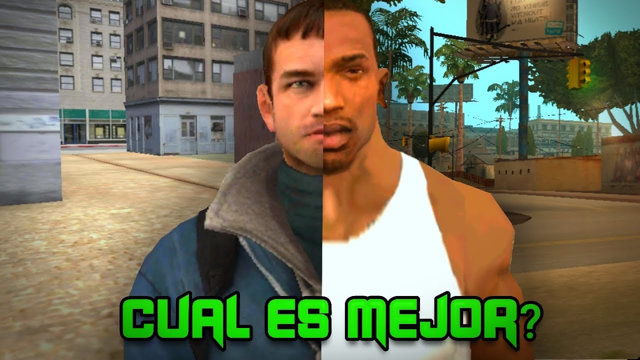 GTA SAN ANDREAS VS LAC. CUAL ES MEJOR  (comparación)
