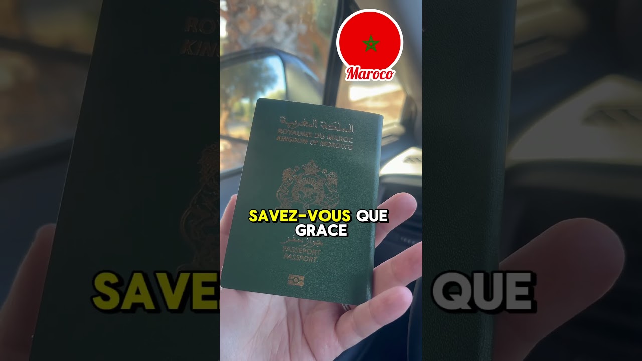 Passeport Marocain #passeport #visa #maroc #marocco #maruecos #fyp #shorts #pourtoi #voyage