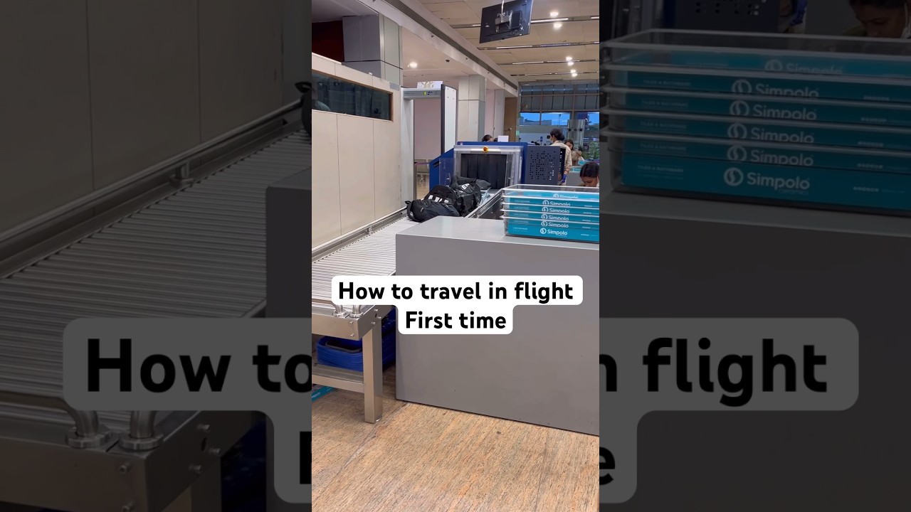 How to travel in flight ✈️ First time | first time flight journey tips | #shorts #travel #flight #ti