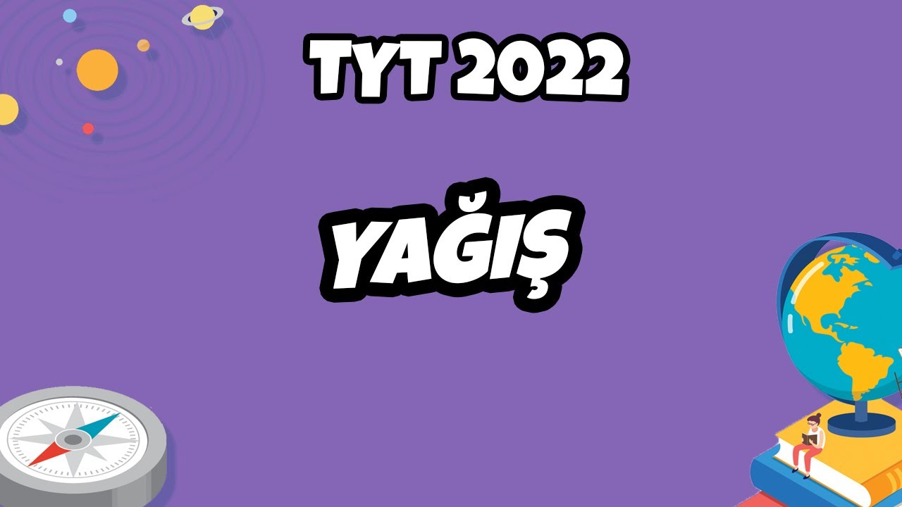Yağış | TYT Coğrafya 2022 #hedefekoş