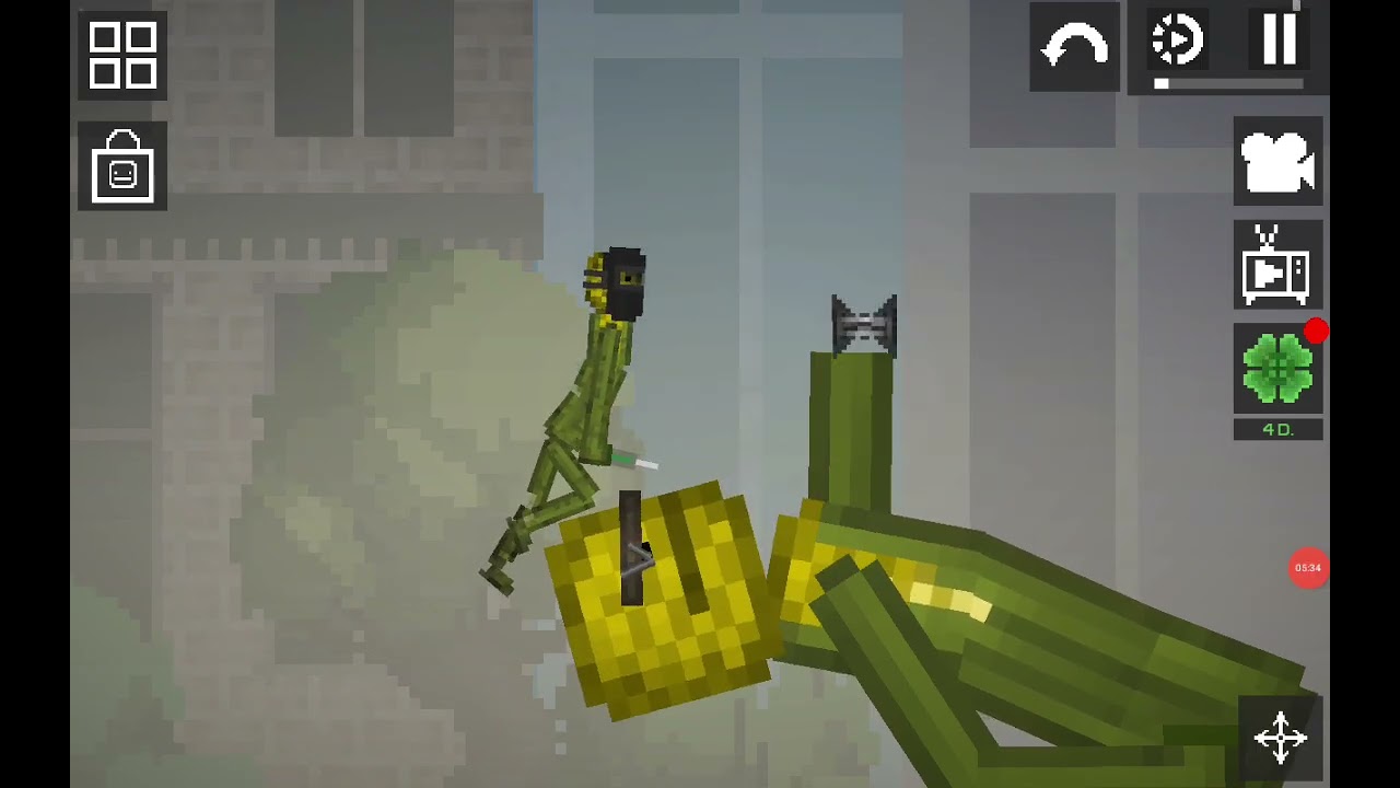 Titan corn çok güçleniyor meka melonlar vs meka robotlar bölüm 14 