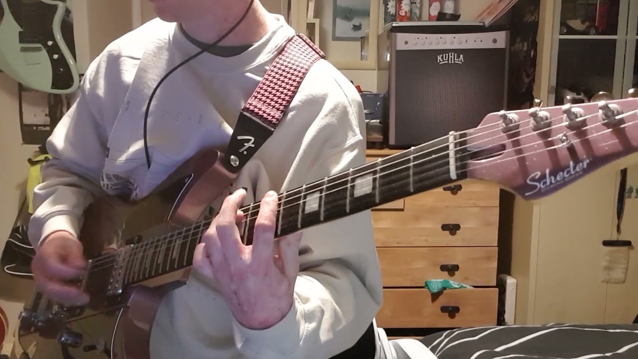 White Lies - I Don't Want To Go To Mars Guitar Cover