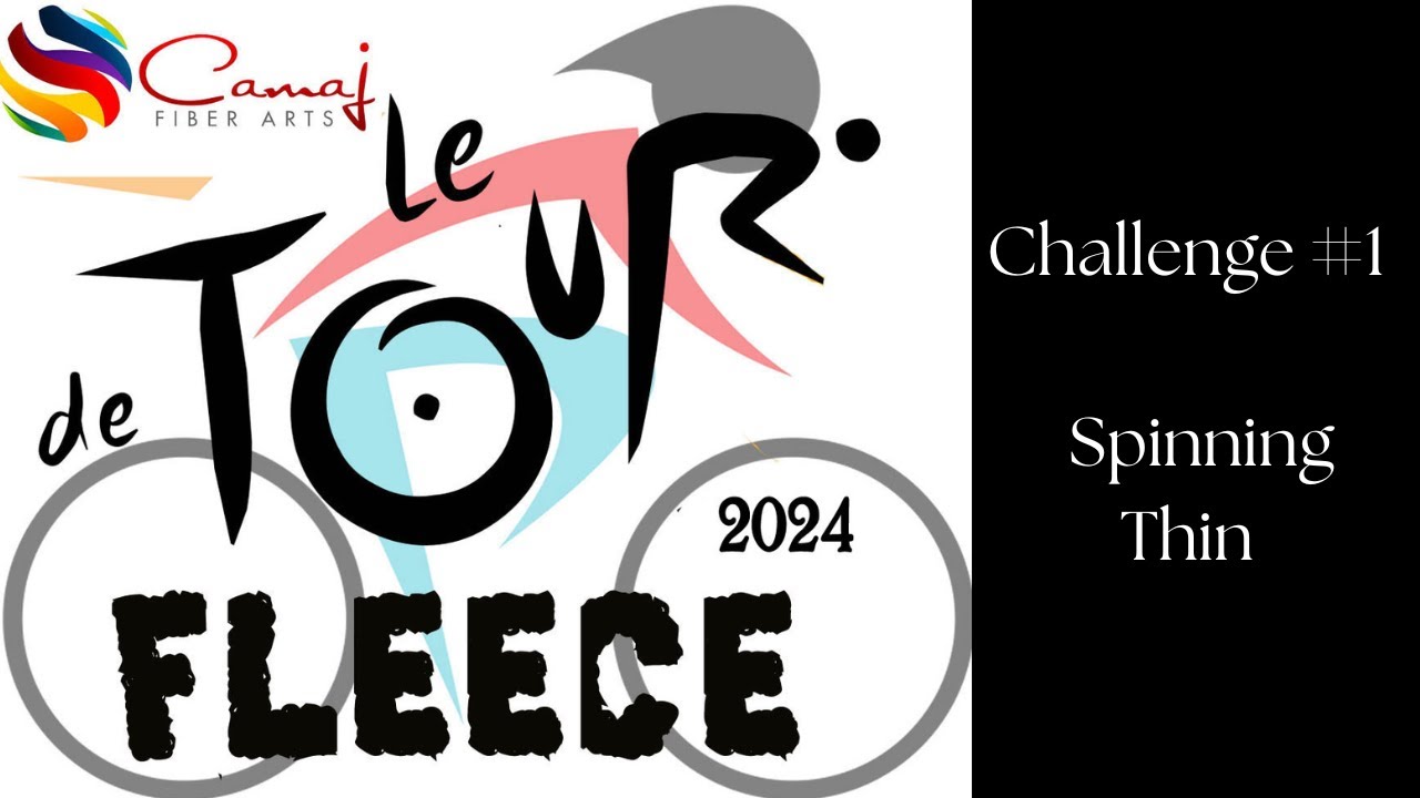 Camaj Fiber Arts 2024 Tour de Fleece Challenge #1