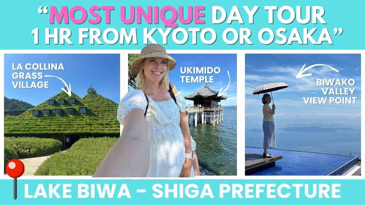MOST UNIQUE Day Tour from Kyoto or Osaka | Lake Biwa's most beautiful 'Ghibli inspired' spots