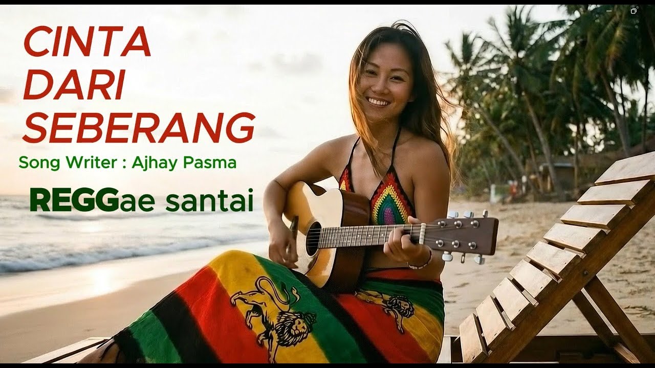 CINTA DARI SEBERANG (VERSI REGGAE TERBAIK) //AJHAY PASMA