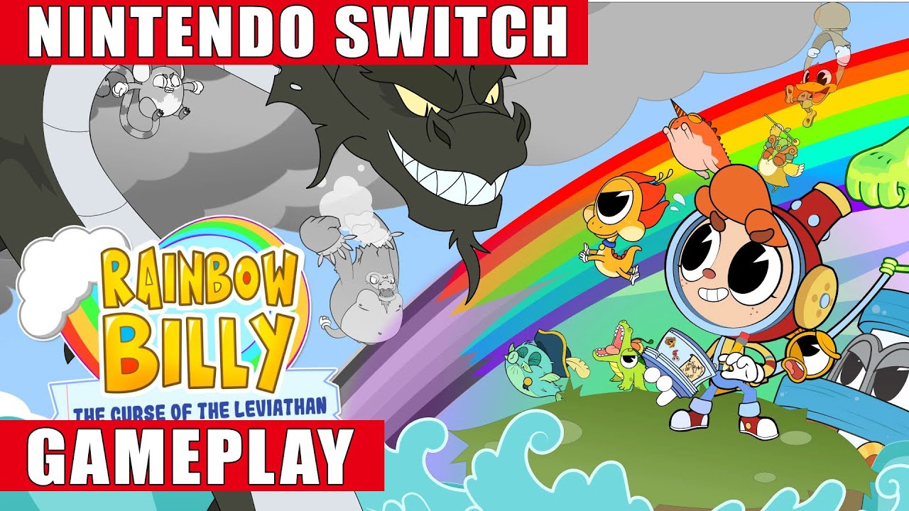 Rainbow Billy: The Curse of the Leviathan Nintendo Switch Gameplay