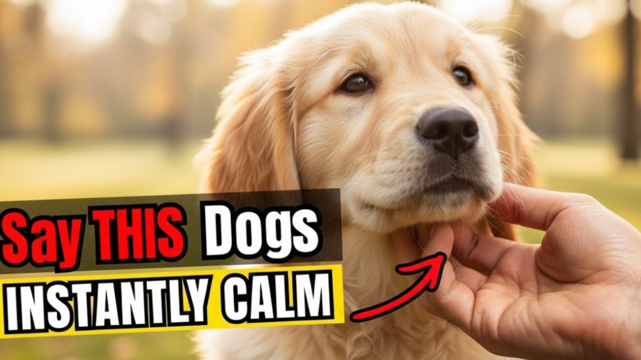 5 Phrases That Calm Any Dog Instantly — Proven by Science | Dog Body Language