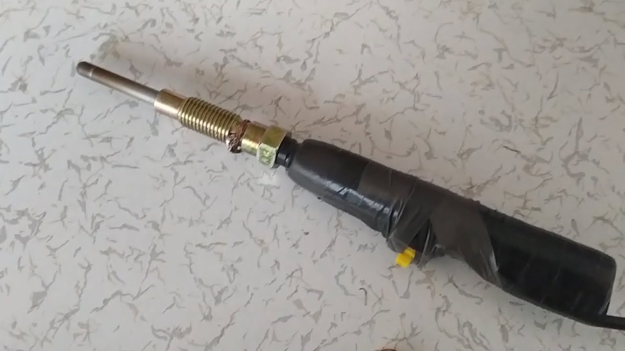 Kızdırma Bujisi İle Lehim Yapmak (Soldering With Glow Plug).