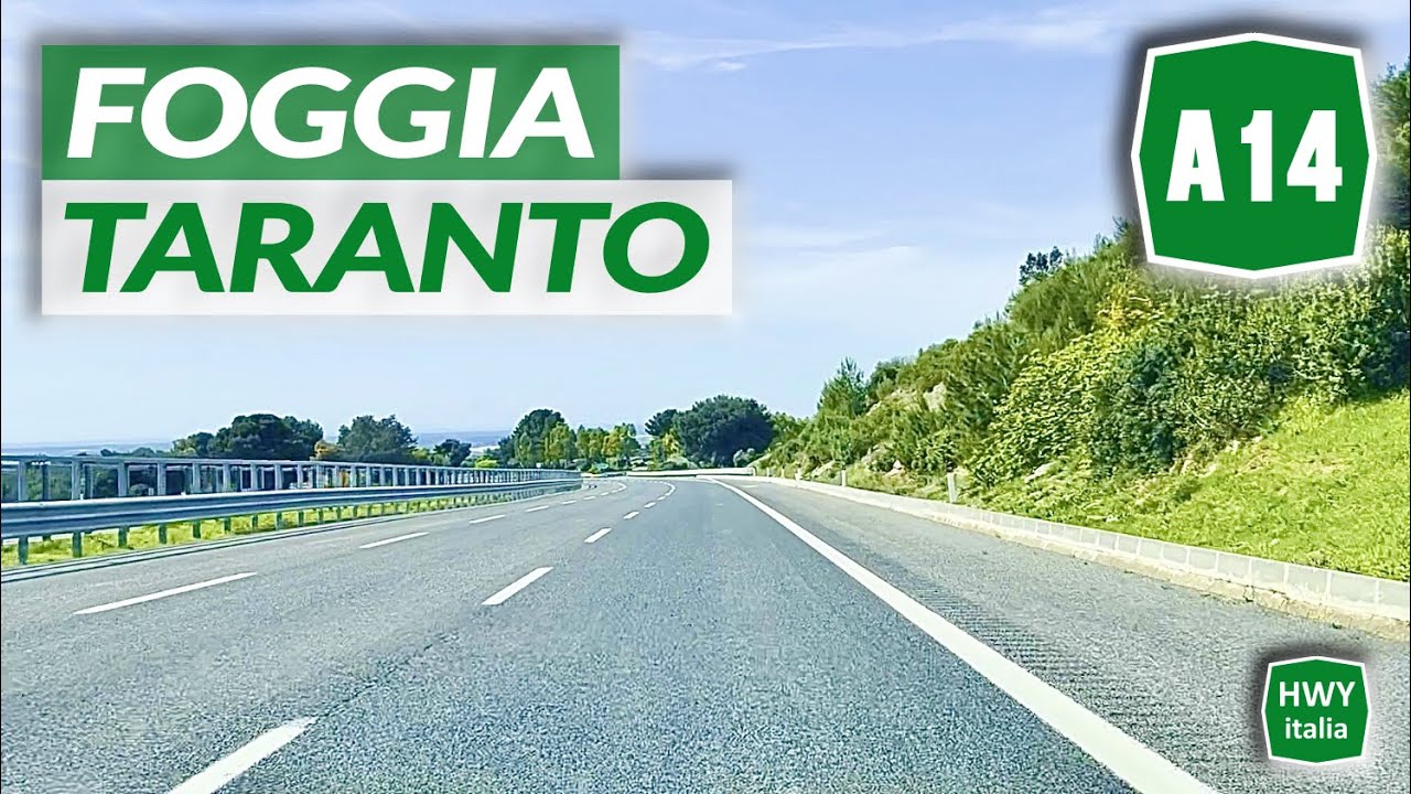 A14 Autostrada Adriatica | FOGGIA - TARANTO