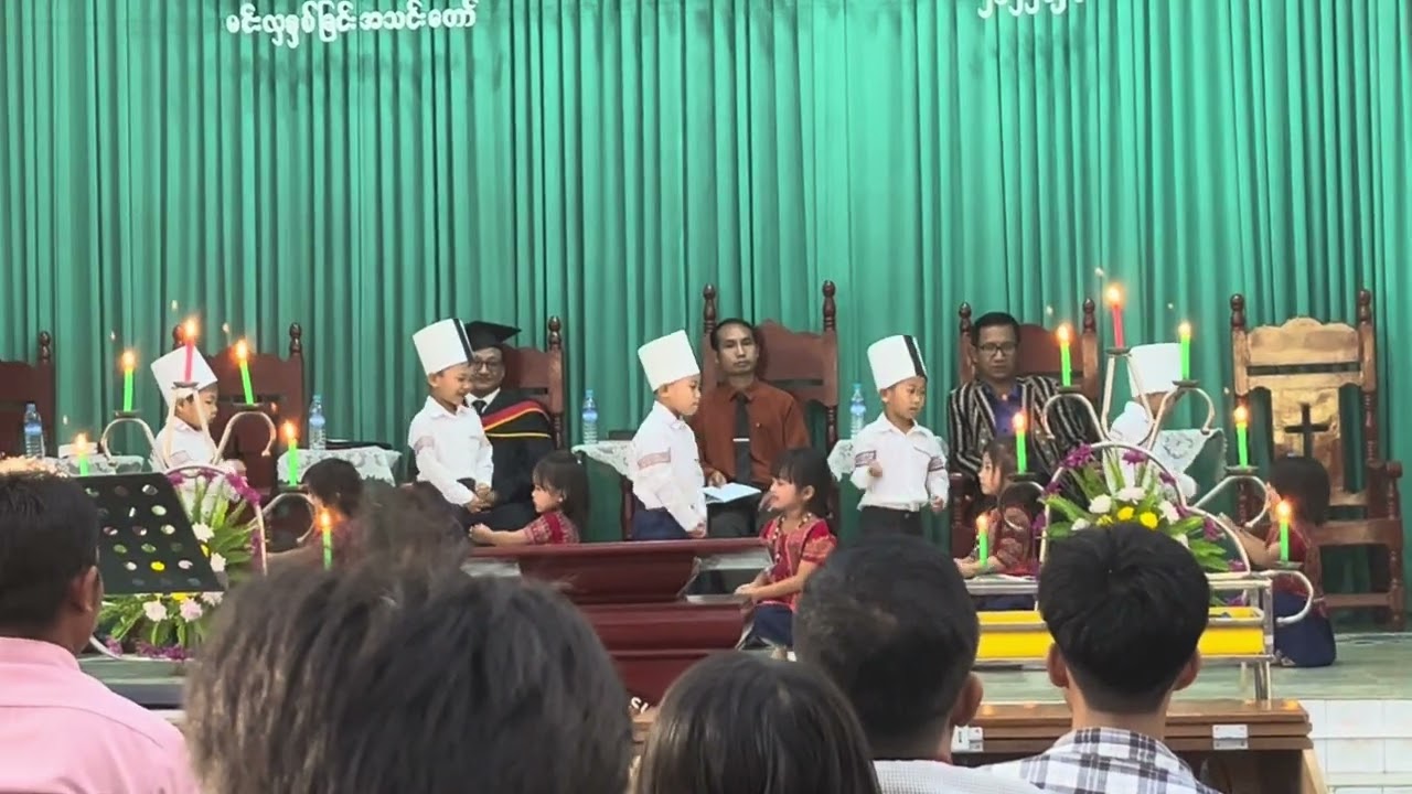 Chin Nun Mawi hlalam# Minhlah Pre- school #Silver Jubilee #Falam hla#Action song