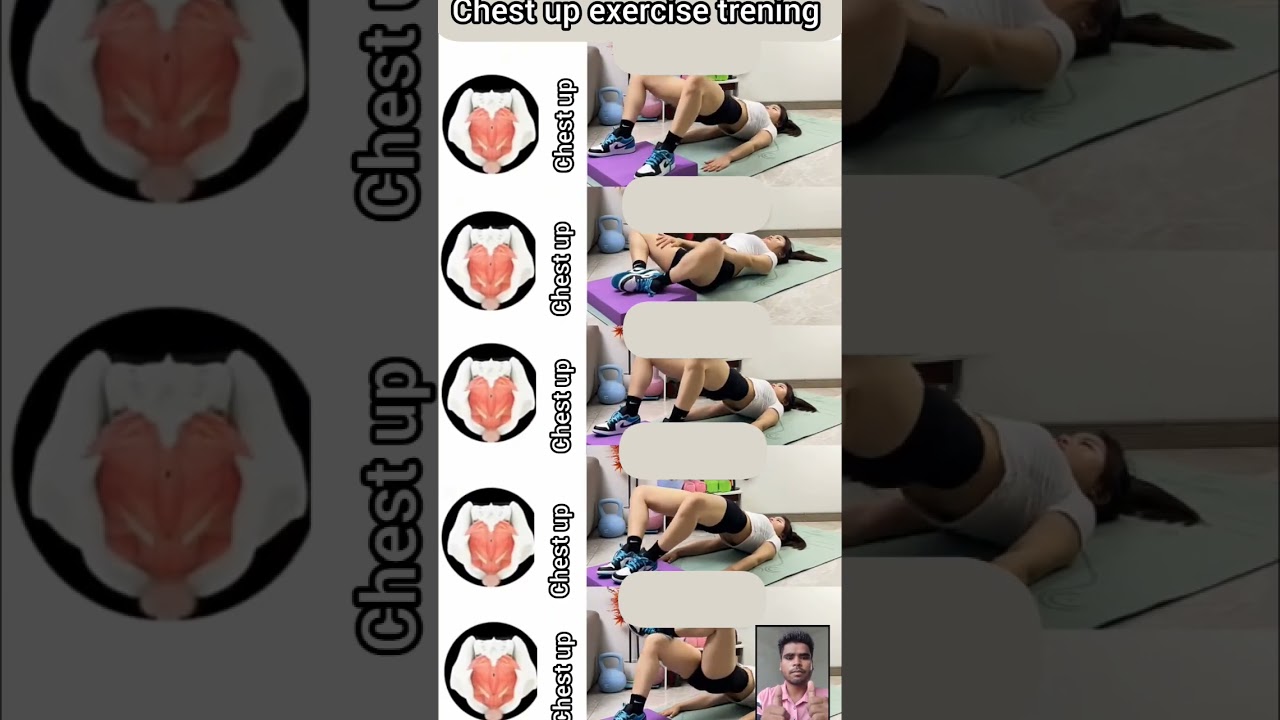 Chest up exercise trening 