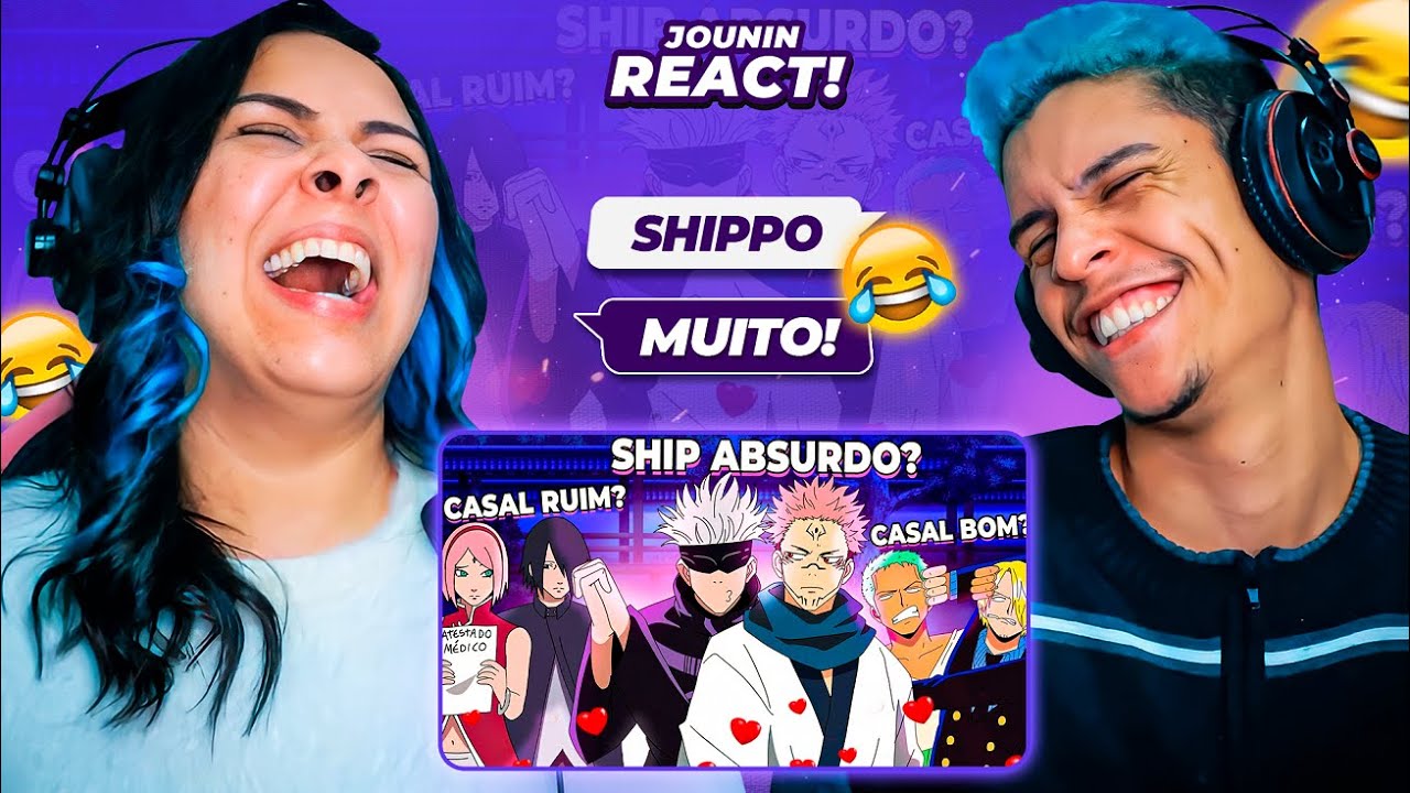 TIPOS DE CASAIS DE ANIME (ANIMA&Ccedil;&Atilde;O PAR&Oacute;DIA) | [React em Casal] 🔥