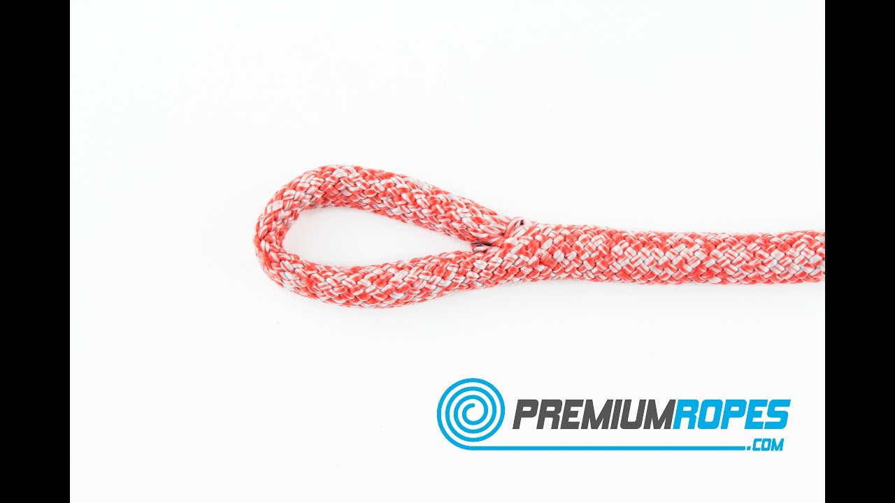 3.4 Eye-splice in a rope with Dyneema core and double layer cover