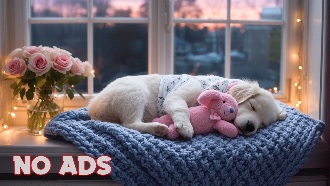 12 HOURS of Dog Calming Music 🐶 Stop Anxiety & Sadness 💖 Calm Happy Mood | No Ads