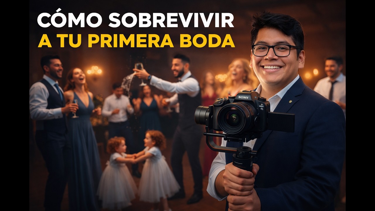 ¿Cómo sobrevivir a tu primera boda como videógrafo?