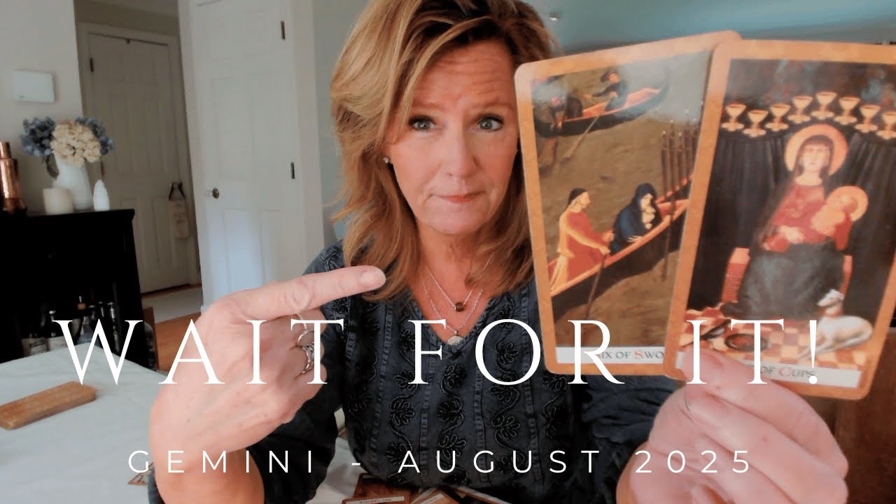 GEMINI : Wait For It! WINDFALL! | August 2025 Zodiac Tarot Reading