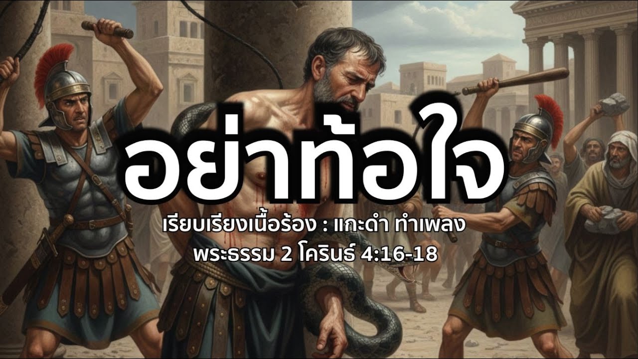 อย่าท้อใจ | 2 โครินธ์ 4:16-18 | เพลงนมัสการ | เพลงจากข้อพระคัมภีร์ | Worship Song