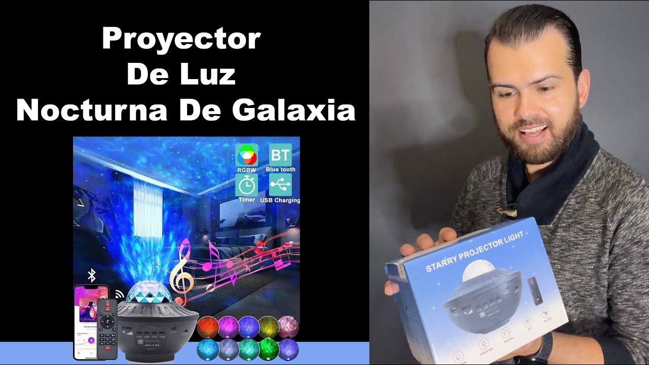 Proyector de Luz Nocturna de Galaxia