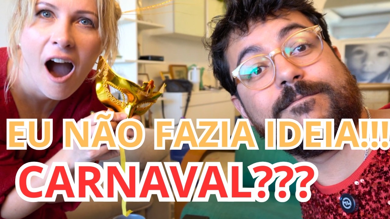 Os GRINGOS não sabem NADA sobre o CARNAVAL