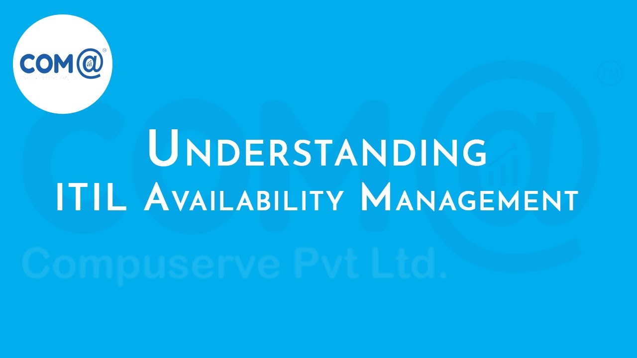 What is Availability Management? | ITIL Tutorial | ITIL Training Online | Availability Management
