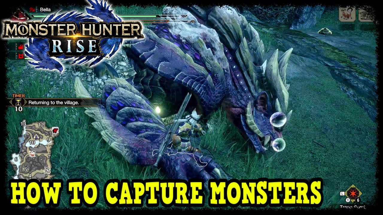 Monster Hunter Rise: Как ловить монстров (советы и рекомендации)