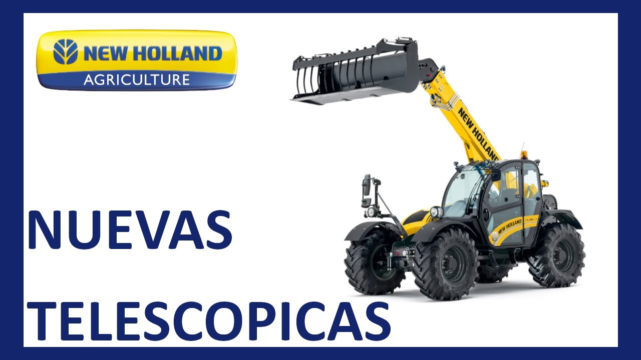 ⏩Nuevas manipuladoras telescópicas de New Holland 2019⏩