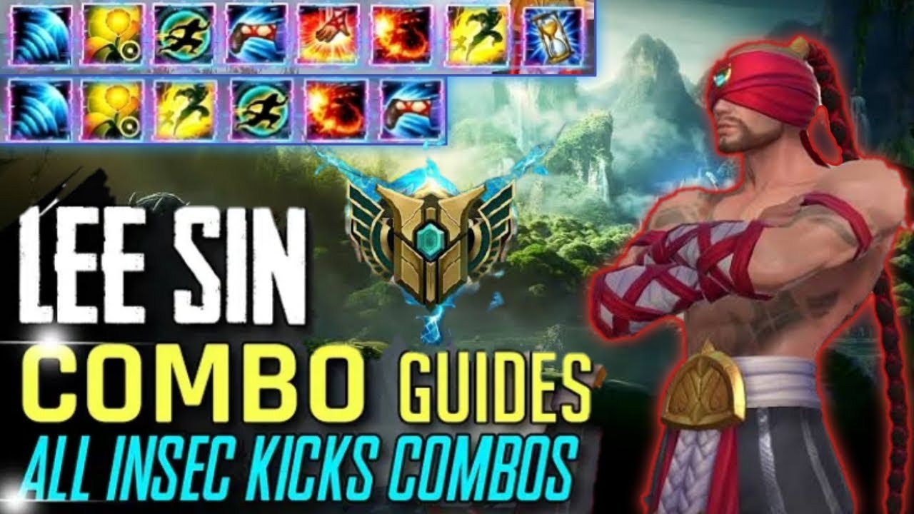 LEE SIN ALL COMBO INSEC KICKS 🔥 INSEC SUCCESS 100% Wild Rift GUIDE & MONTAGE