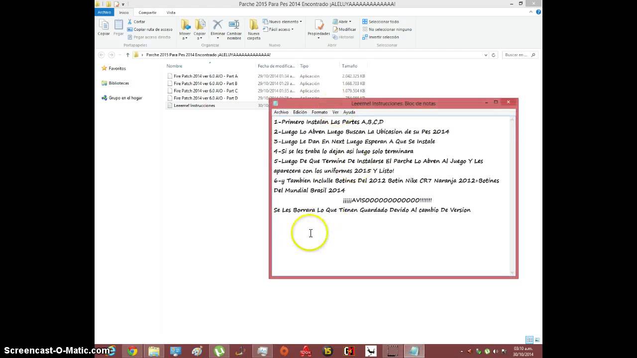 Parche 2015 Para Pes 2014 Pc
