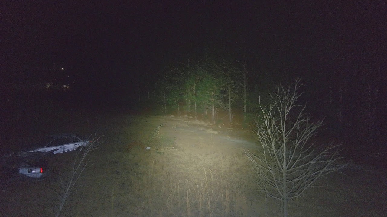Flying the EVO II Pro with D100 Searchlight