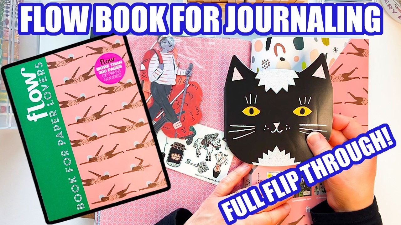 FLOW a Paper Lovers Book for Journaling & More | Full Flip Through