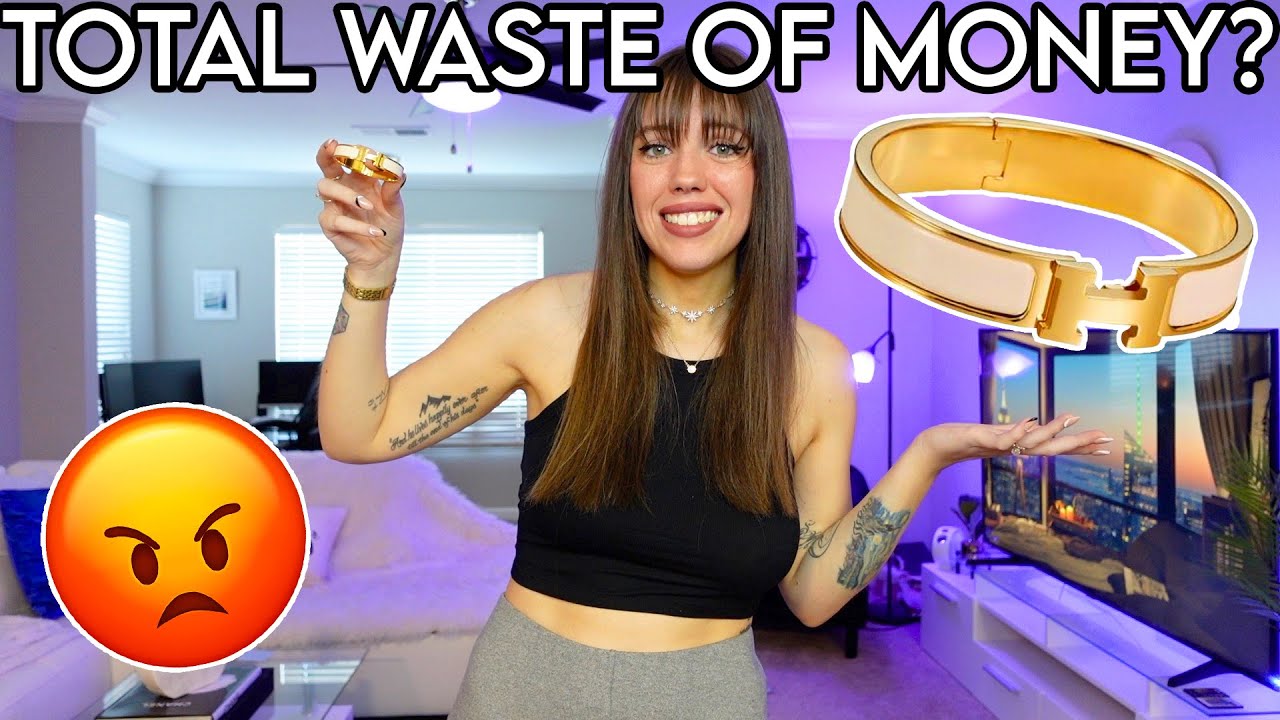 A COMPLETE WASTE OF MONEY?! 😡 HERMES CLIC H BRACELET REVIEW! | Kenzie Scarlett